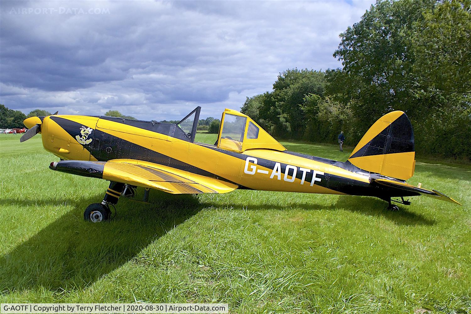 G-AOTF, 1950 De Havilland DHC-1 Chipmunk 23 (Lycoming) C/N C1/0015, At Stoke Golding