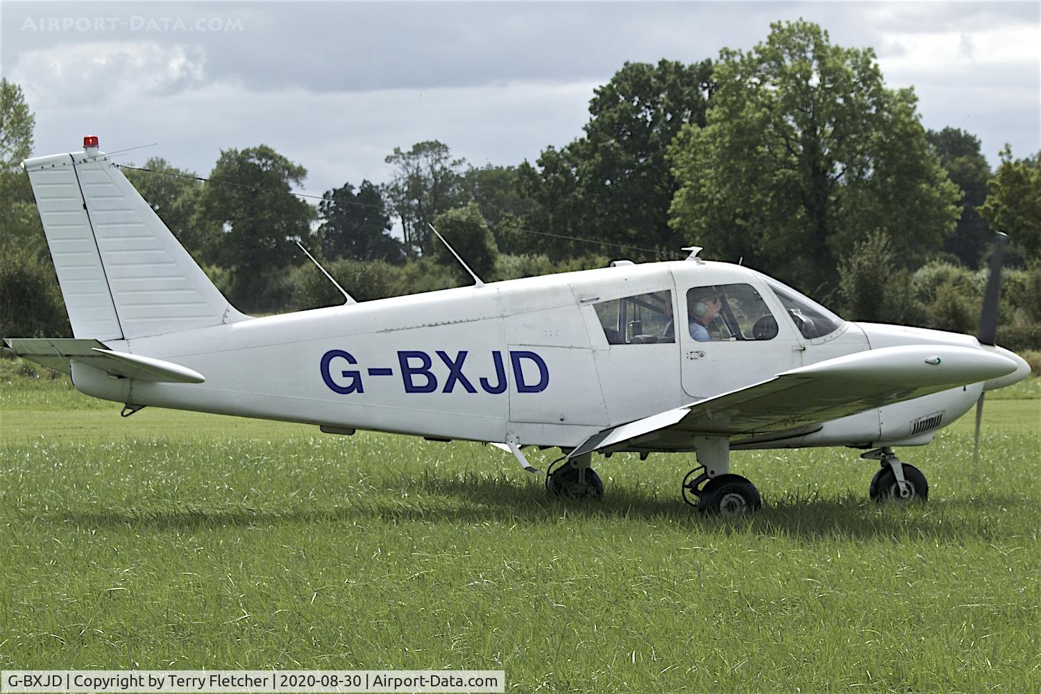 G-BXJD, 1967 Piper PA-28-180 Cherokee C/N 28-4215, At Stoke Golding