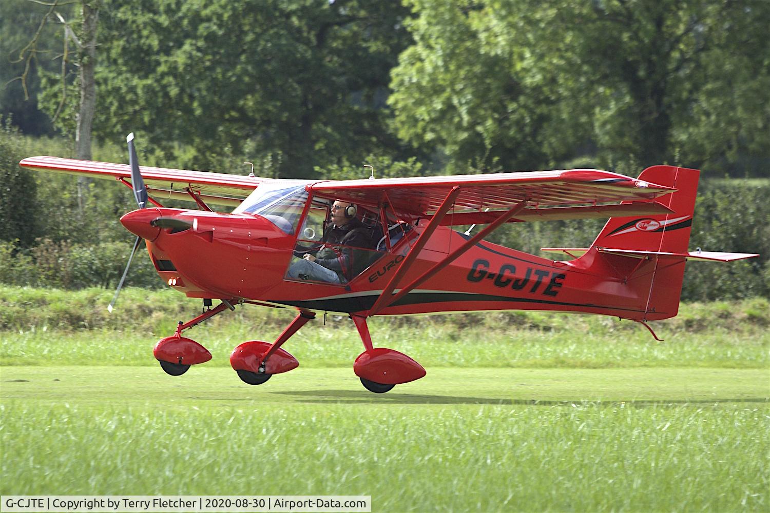 G-CJTE, 2017 Aeropro Eurofox 3K C/N 50917, At Stoke Golding