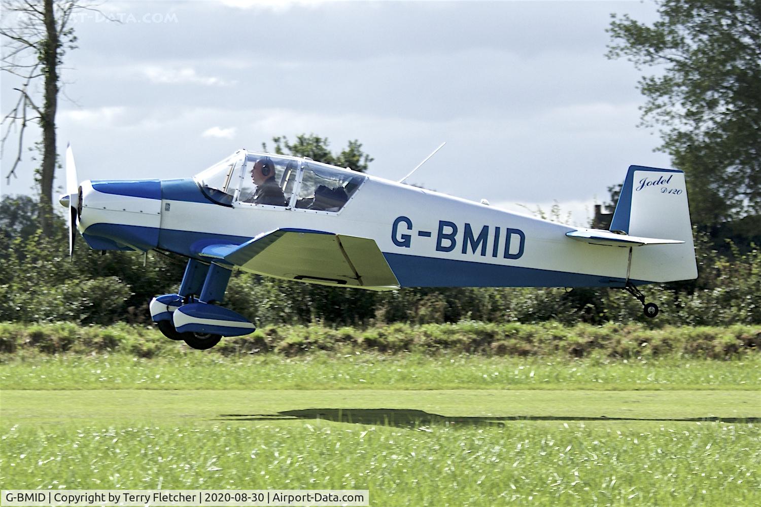 G-BMID, 1964 Jodel (Wassmer) D-120 Paris-Nice C/N 259, At Stoke Golding