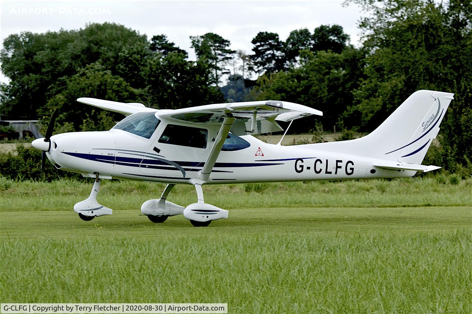G-CLFG, 2019 TL Ultralight TL-3000 Sirius C/N LAA 386-15610, At Stoke Golding