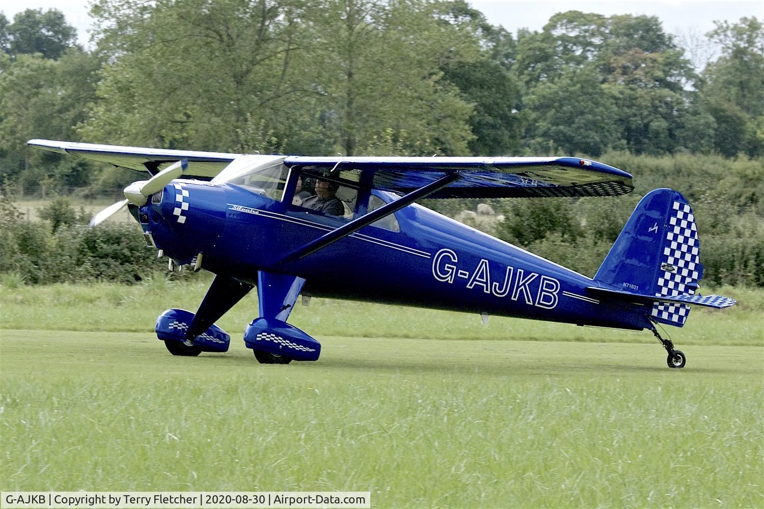 G-AJKB, 1946 Luscombe 8E Silvaire C/N 3058, At Stoke Golding
