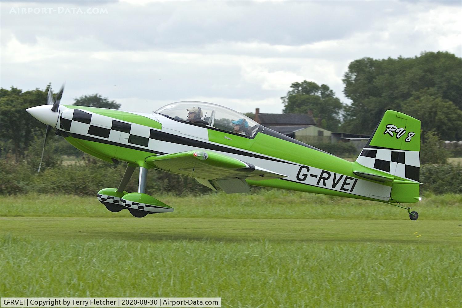 G-RVEI, 2011 Vans RV-8 C/N LAA 303-14961, At Stoke Golding