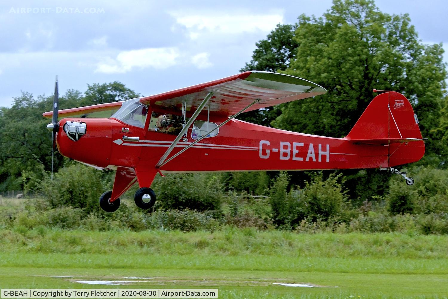 G-BEAH, 1946 Auster J-2 Arrow C/N 2366, At Stoke Golding