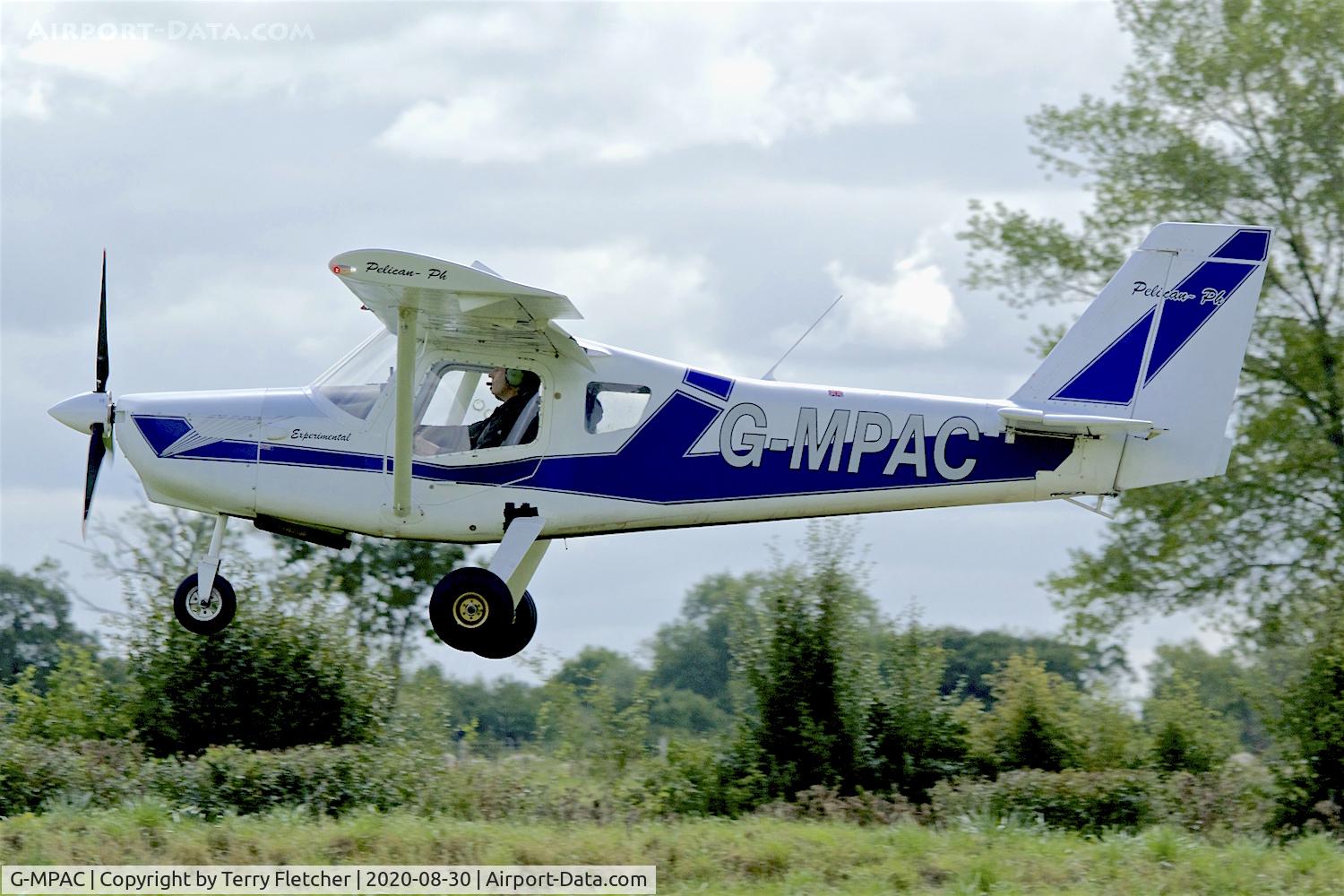 G-MPAC, 2001 Ultravia Pelican Club PL C/N PFA 165-12944, At Stoke Golding