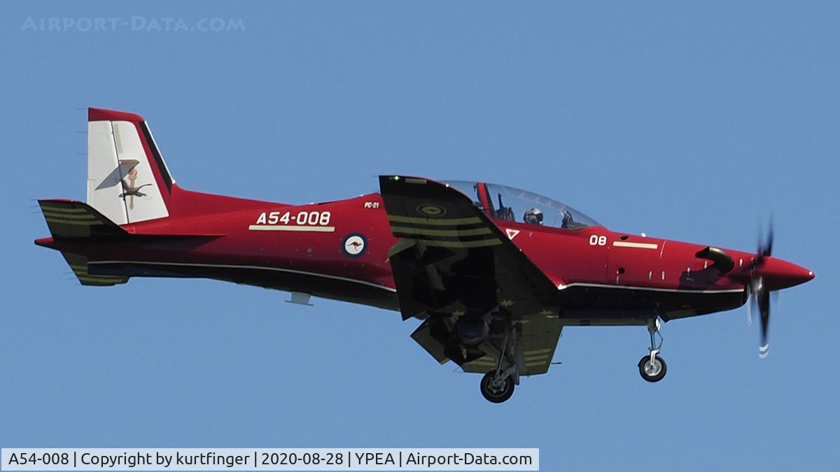 A54-008, 2017 Pilatus PC-21 C/N 241, Pilatus PC-21 msn 241. RAAF A54-008, 2 FTS RAAF Pearce 28 August 0.