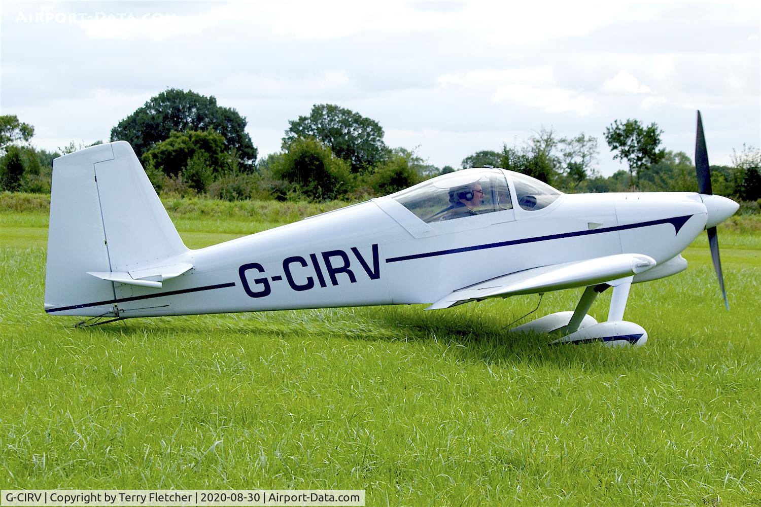 G-CIRV, 2015 Vans RV-7 C/N LAA 323-15281, At Stoke Golding