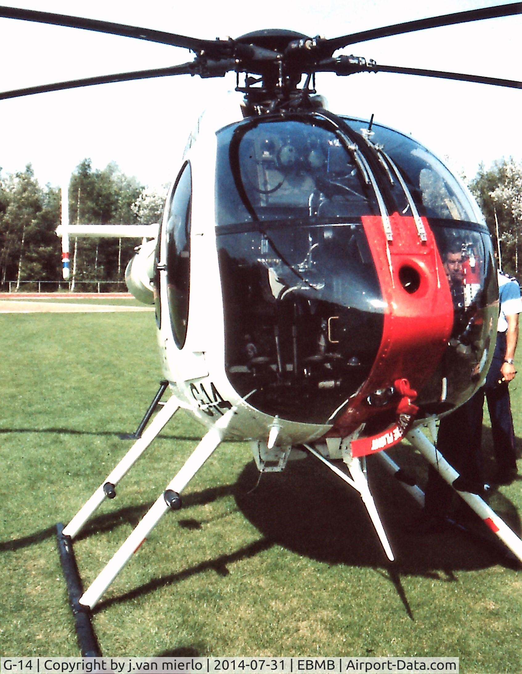 G-14, 1999 McDonnell Douglas MD-520N C/N LN086, scan slide