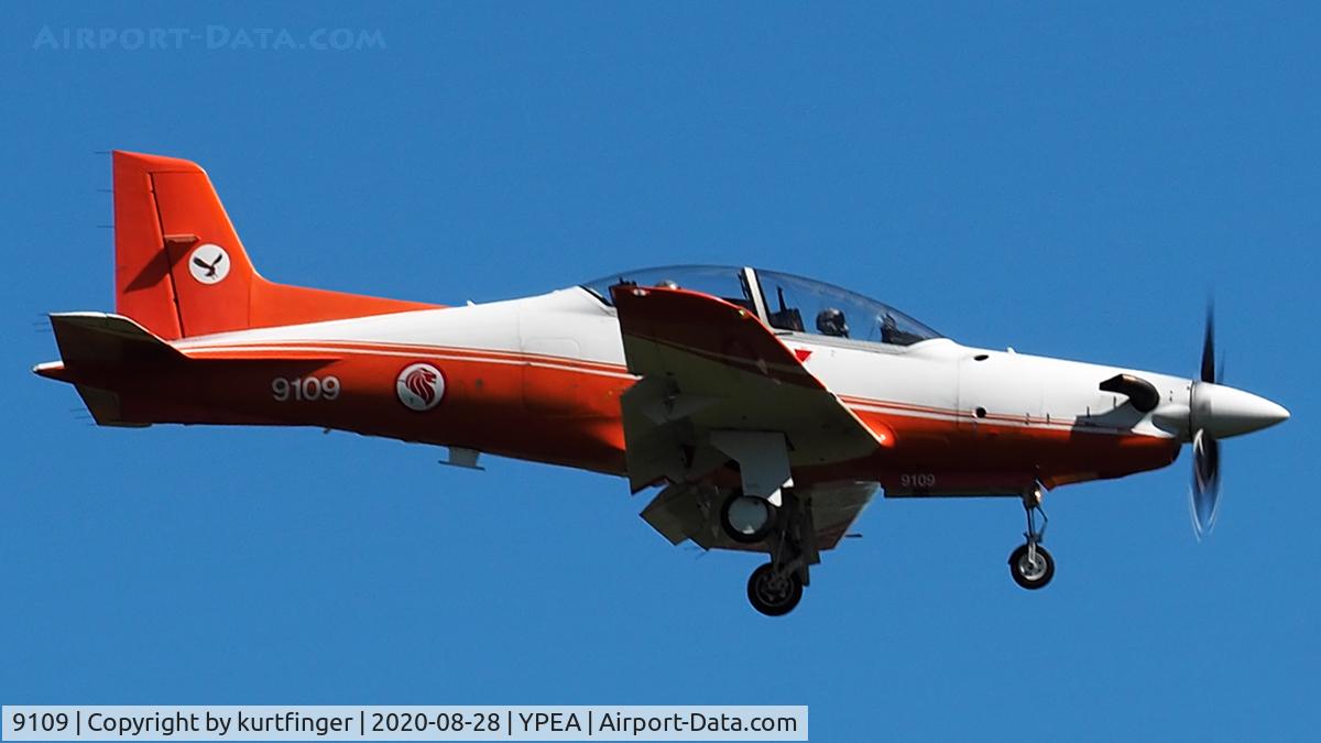9109, Pilatus PC-21 C/N 117, Pilatus PC-21 msn 117. Singapore Air Force 9109 130 Eagle Sqn RAAF Base Pearce 28 August 2020