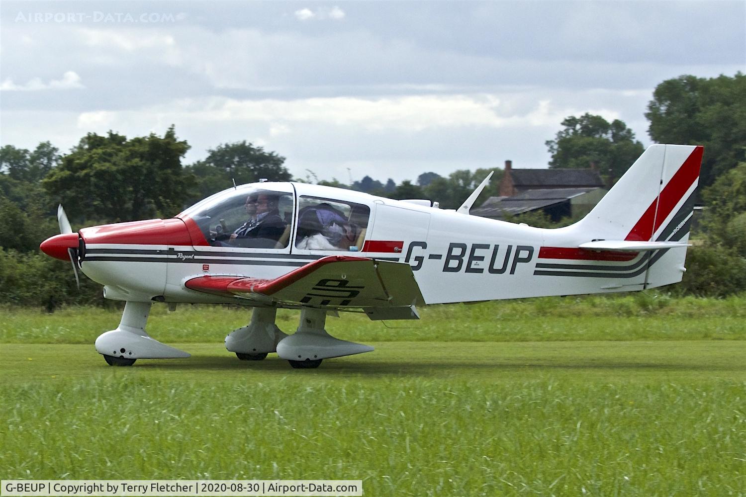 G-BEUP, 1977 Robin DR-400-180 Regent Regent C/N 1228, At Stoke Golding