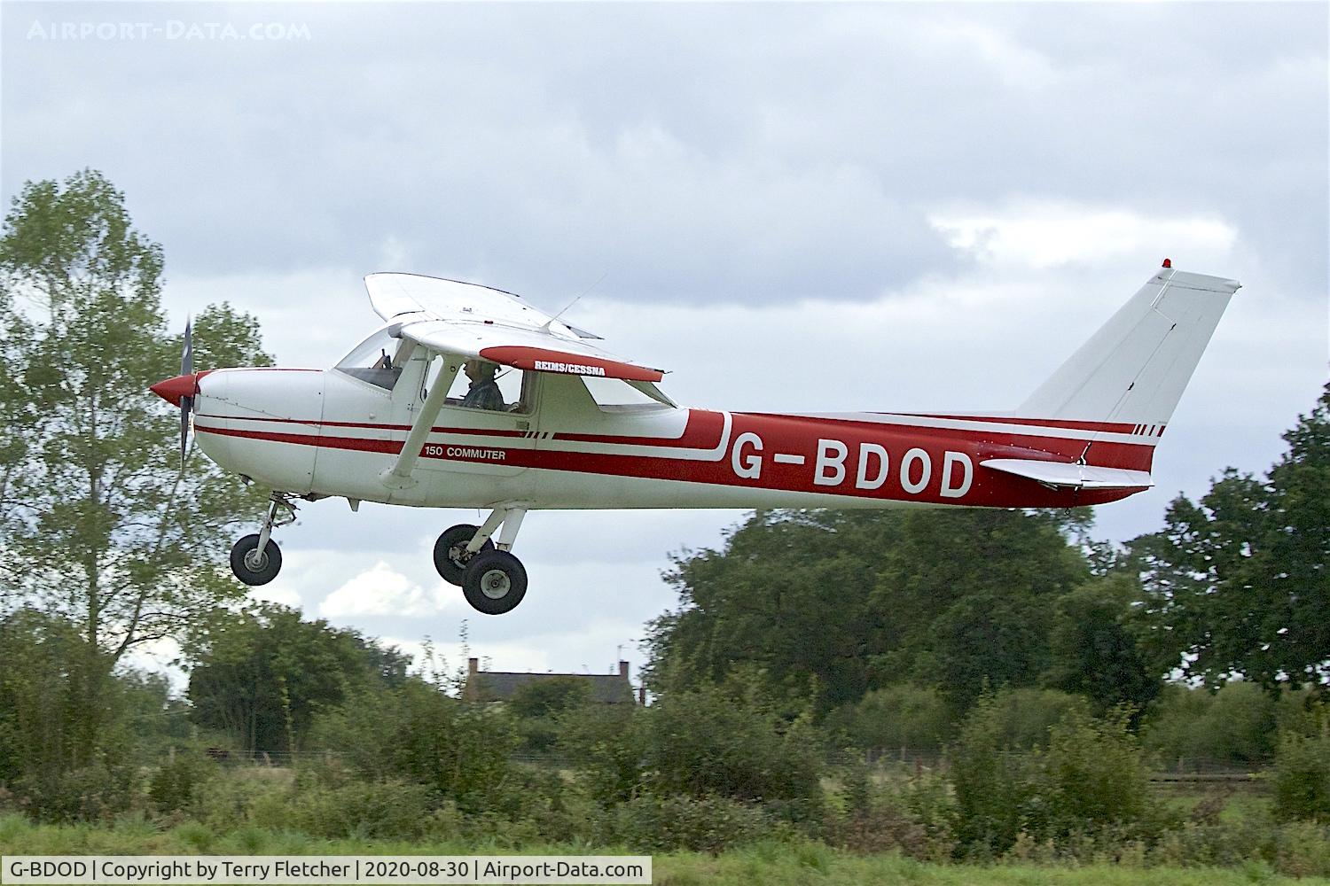 G-BDOD, 1975 Reims F150M C/N 1266, At Stoke Golding