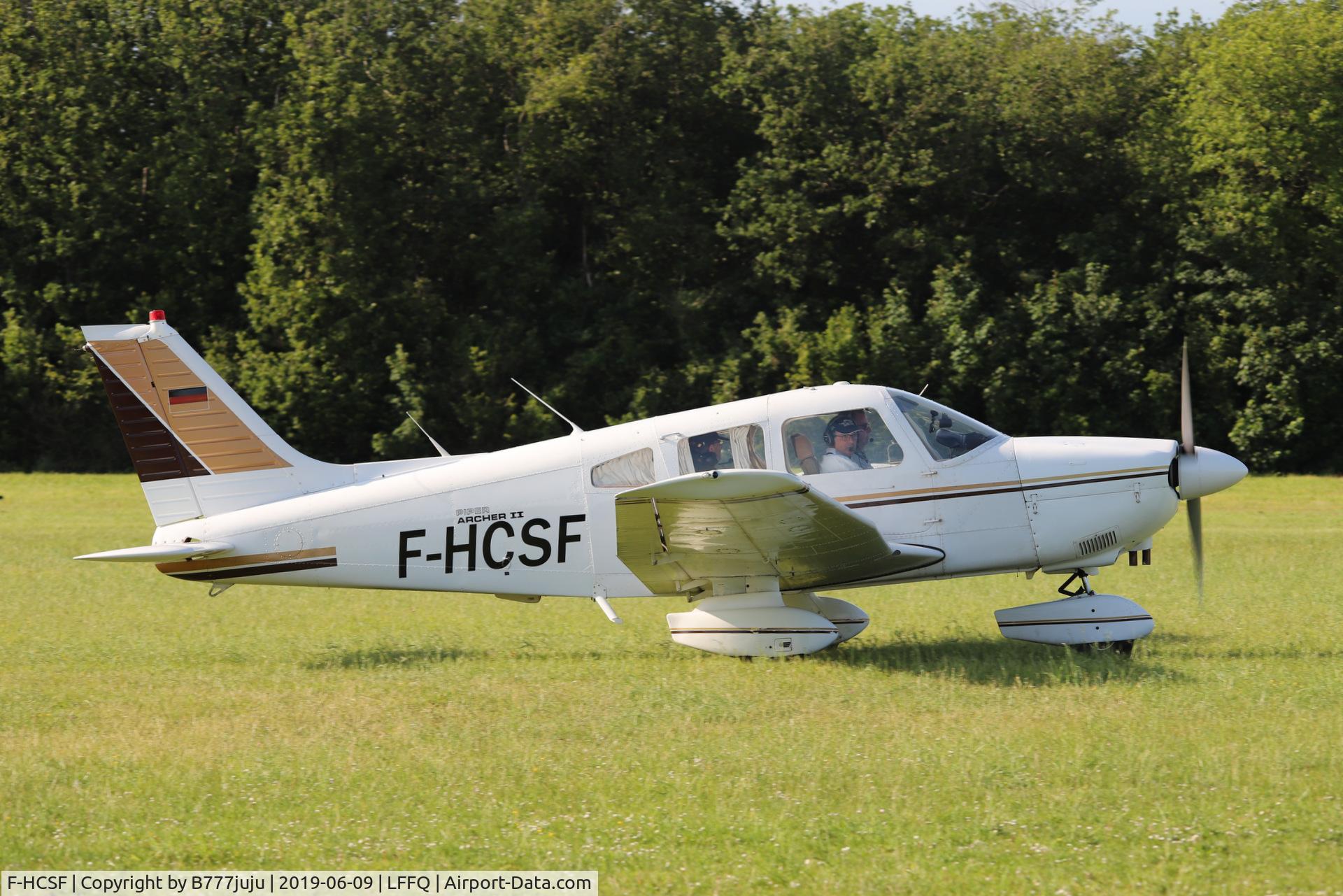 F-HCSF, Piper PA-28-181 C/N 28-8090369, at La Ferté-Alais