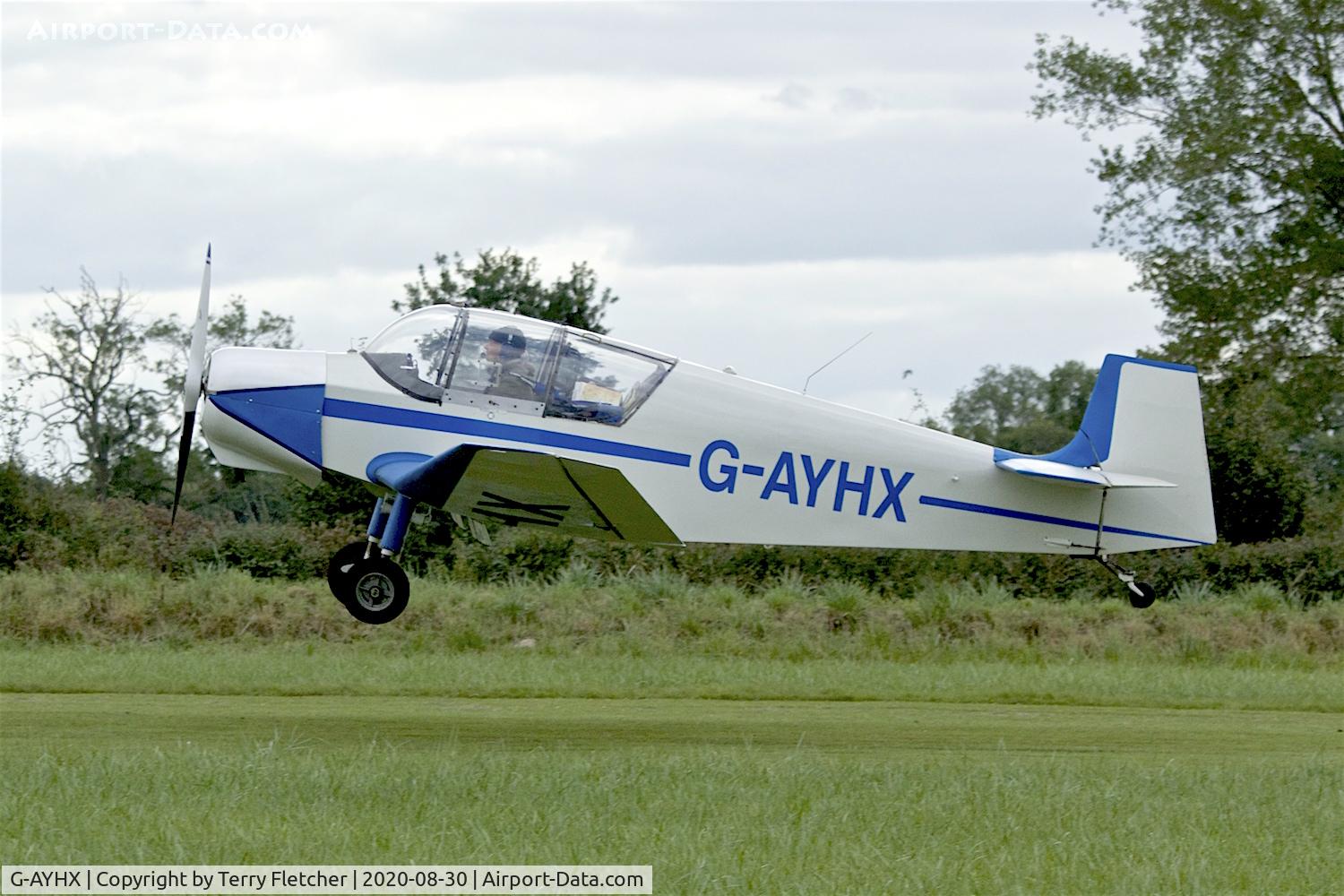 G-AYHX, 1958 SAN Jodel D-117A C/N 903, At Stoke Golding