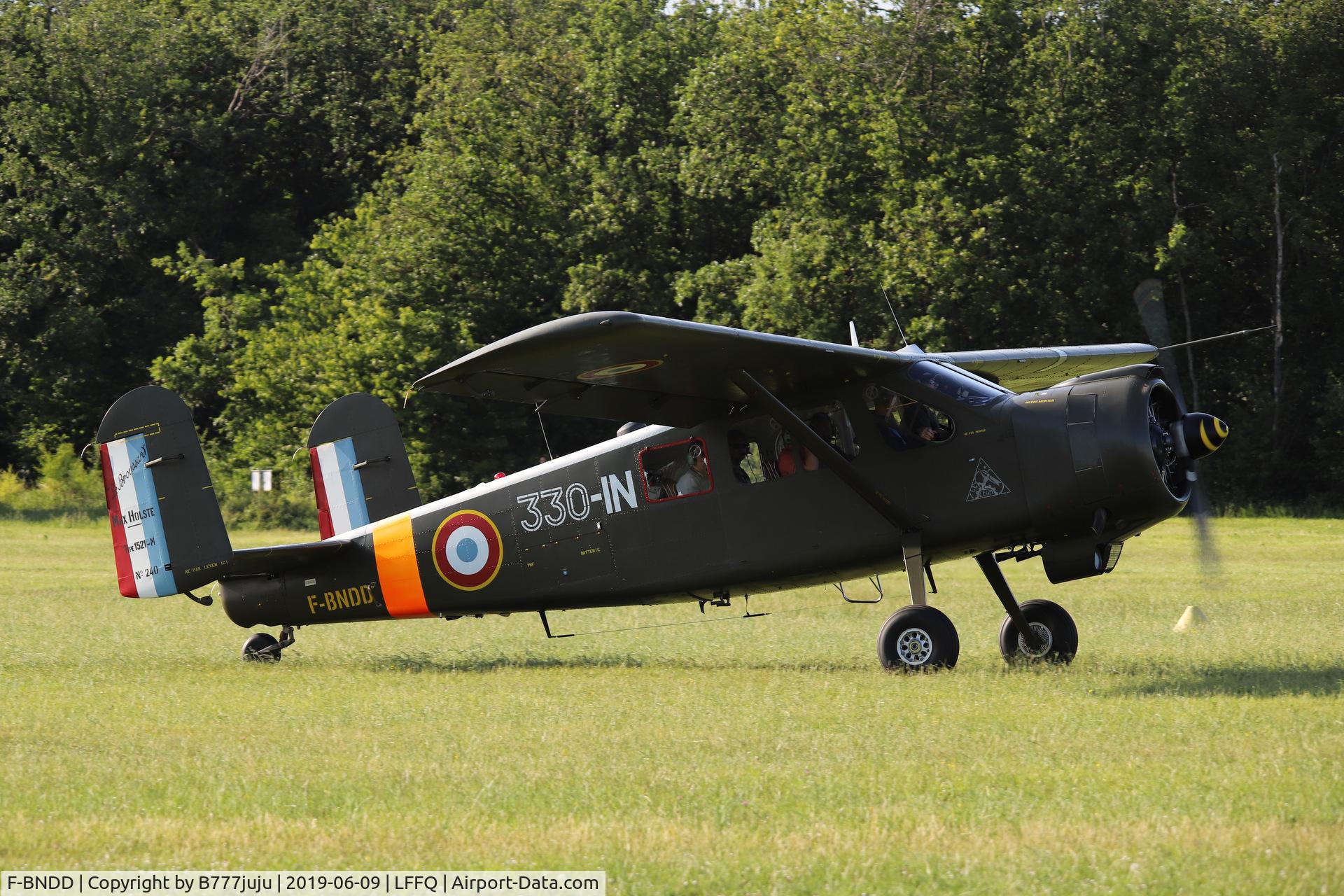 F-BNDD, Max Holste MH-1521M Broussard C/N 240, at La Ferté-Alais