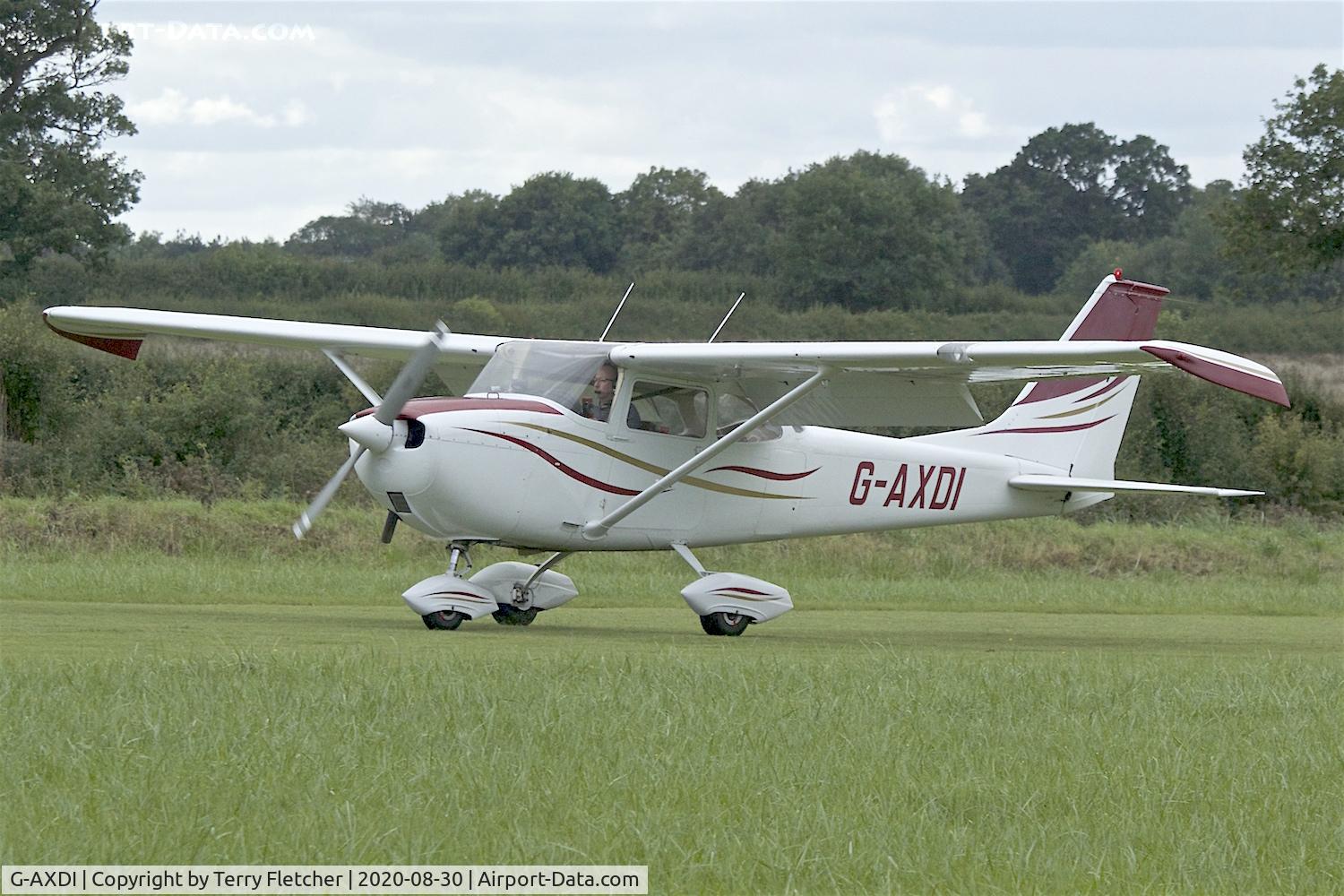 G-AXDI, 1969 Reims F172H Skyhawk C/N 0574, At Stoke Golding