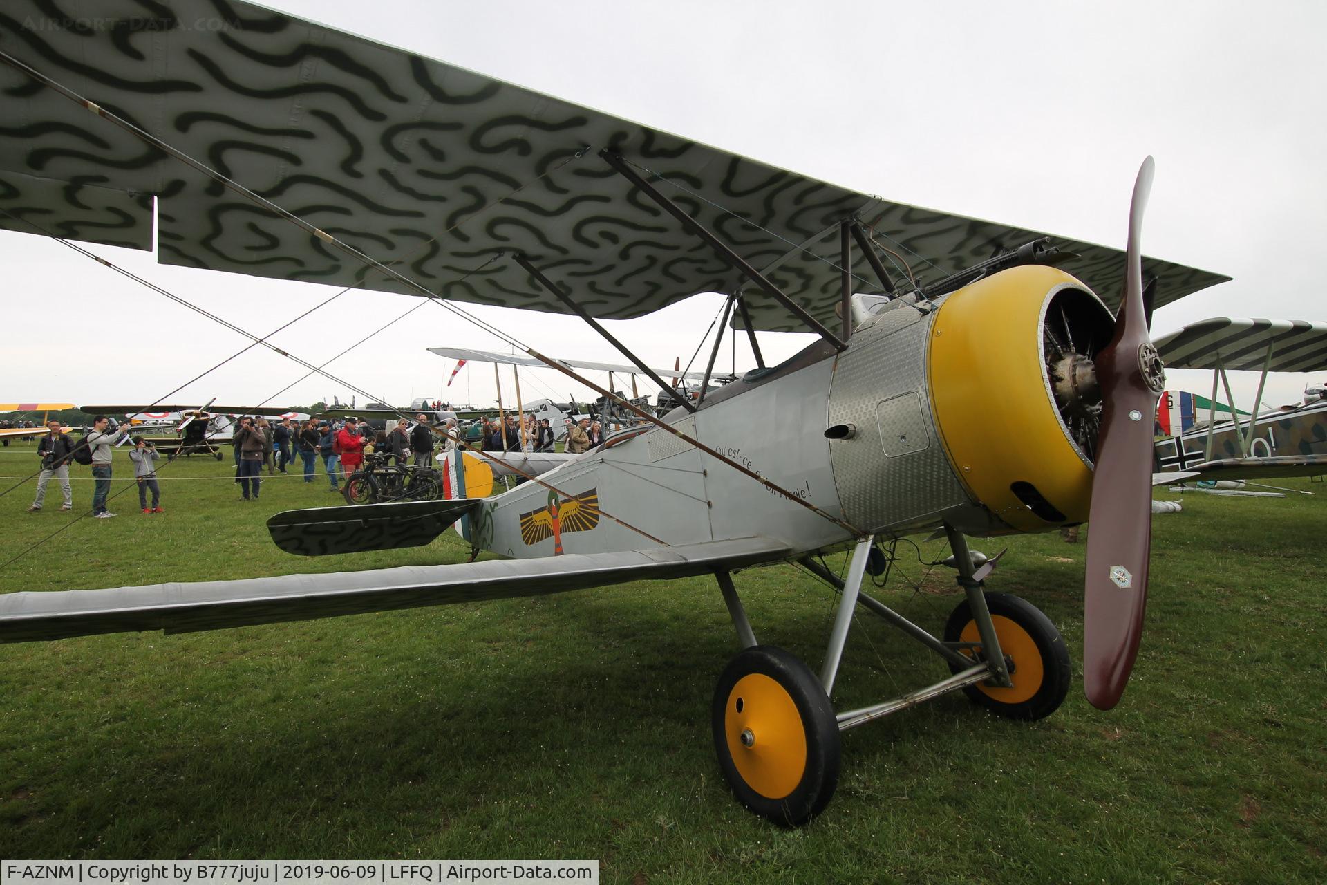 F-AZNM, 1915 Sopwith 1½ Strutter 1B2 C/N 2897, at La Ferté-Alais
