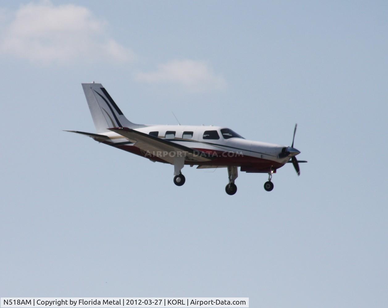 N518AM, 2008 Piper PA-46R-350T Malibu Matrix C/N 4692089, ORL 2012