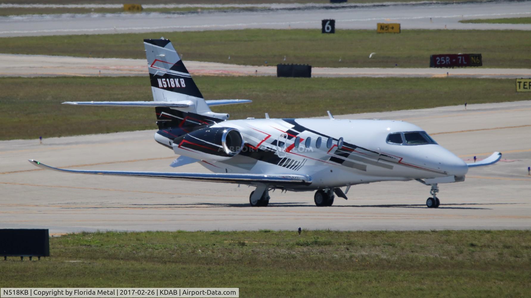 N518KB, 2016 Cessna 680A Citation Latitude C/N 680A-0067, DAB 2017