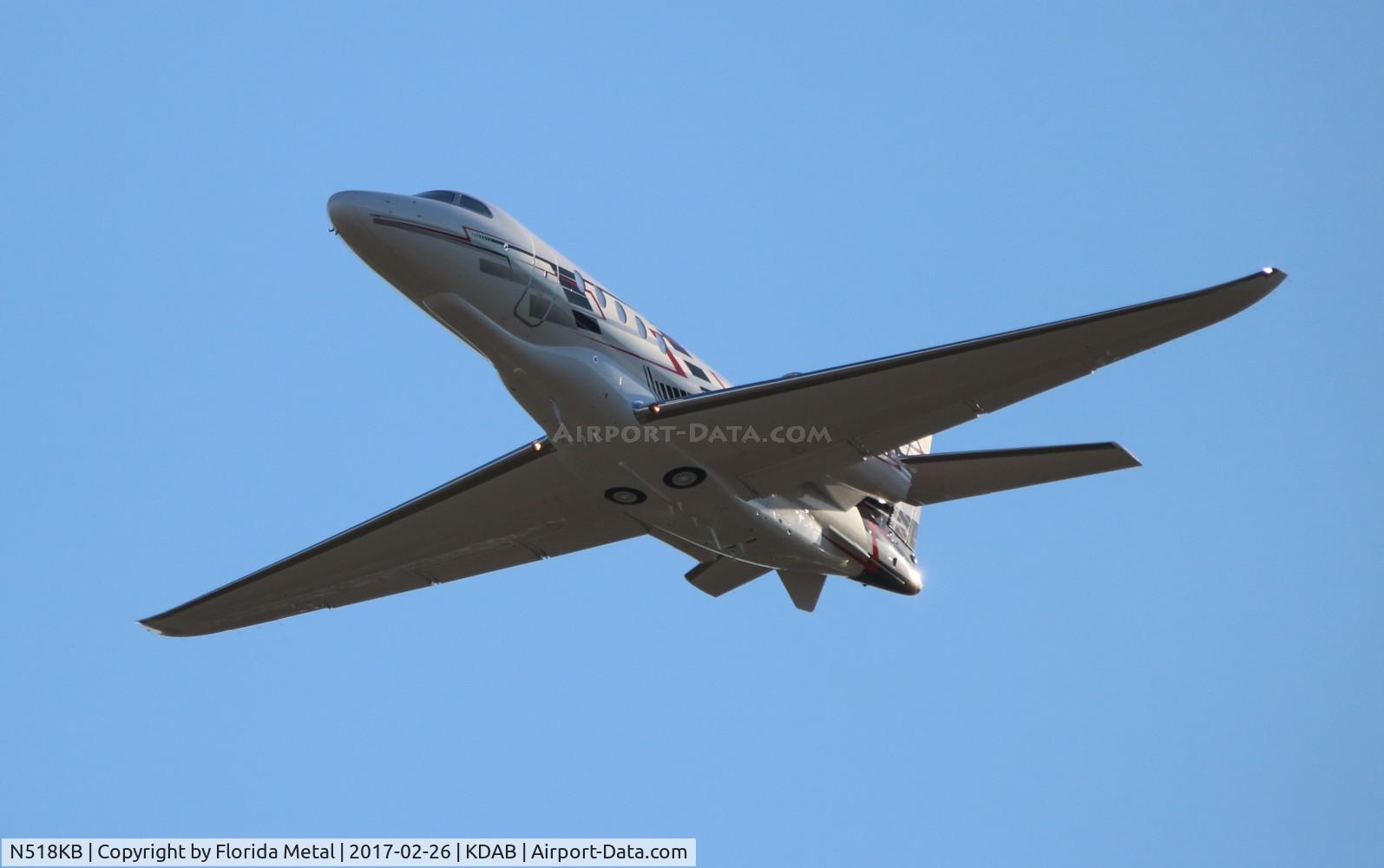 N518KB, 2016 Cessna 680A Citation Latitude C/N 680A-0067, DAB 2017
