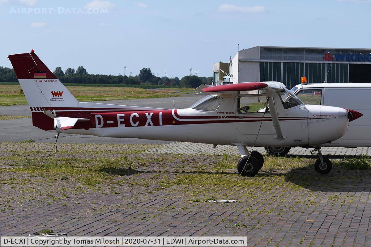 D-ECXI, Cessna 150 C/N 15017877, Wilhelmshaven Mariensiel (WVN / EDWI), Germany
