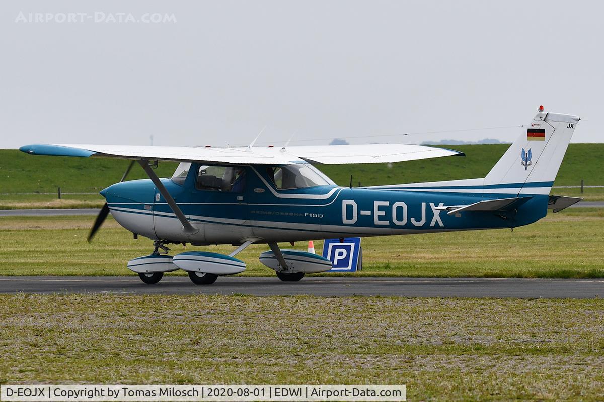 D-EOJX, Cessna F150 C/N F15000738, Wilhelmshaven Mariensiel (WVN / EDWI), Germany
