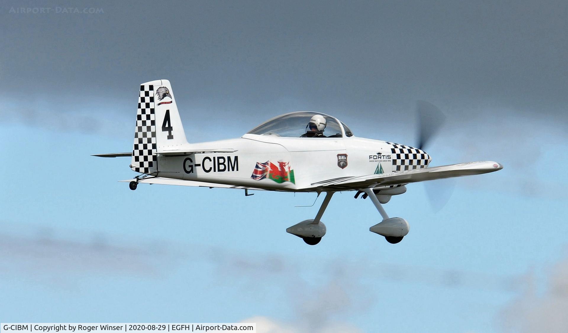 G-CIBM, 2013 Vans RV-8 C/N LAA 303-15083, Raven 4 in Team Raven.