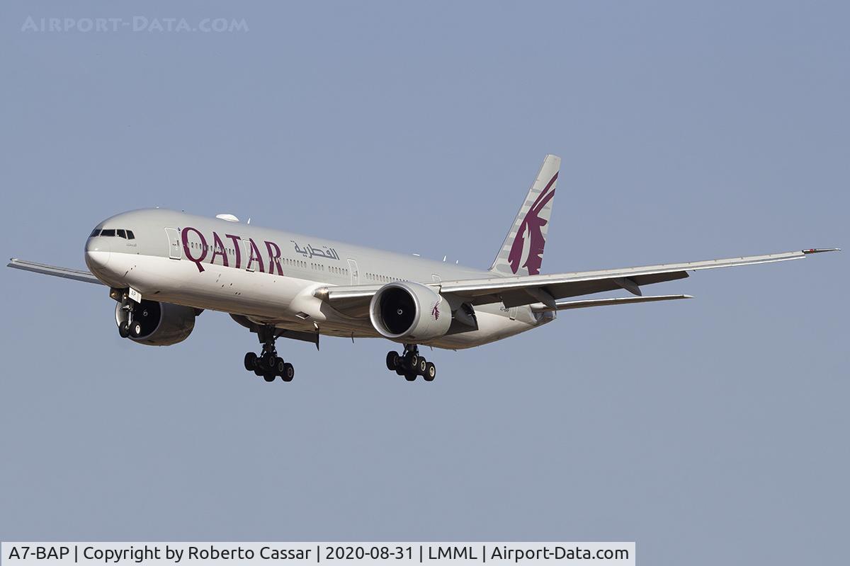 A7-BAP, 2011 Boeing 777-3DZ/ER C/N 38248, Runway 31