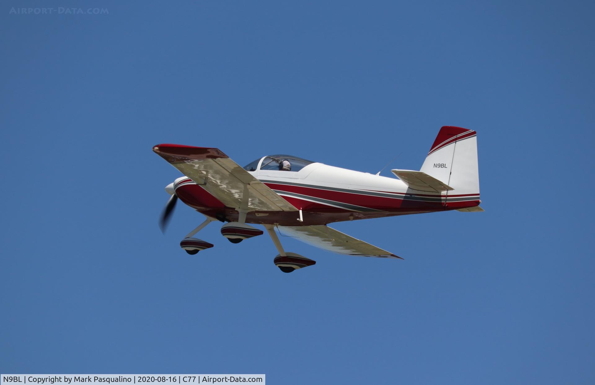 N9BL, 2008 Vans RV-7A C/N 72370, Vans RV-7A
