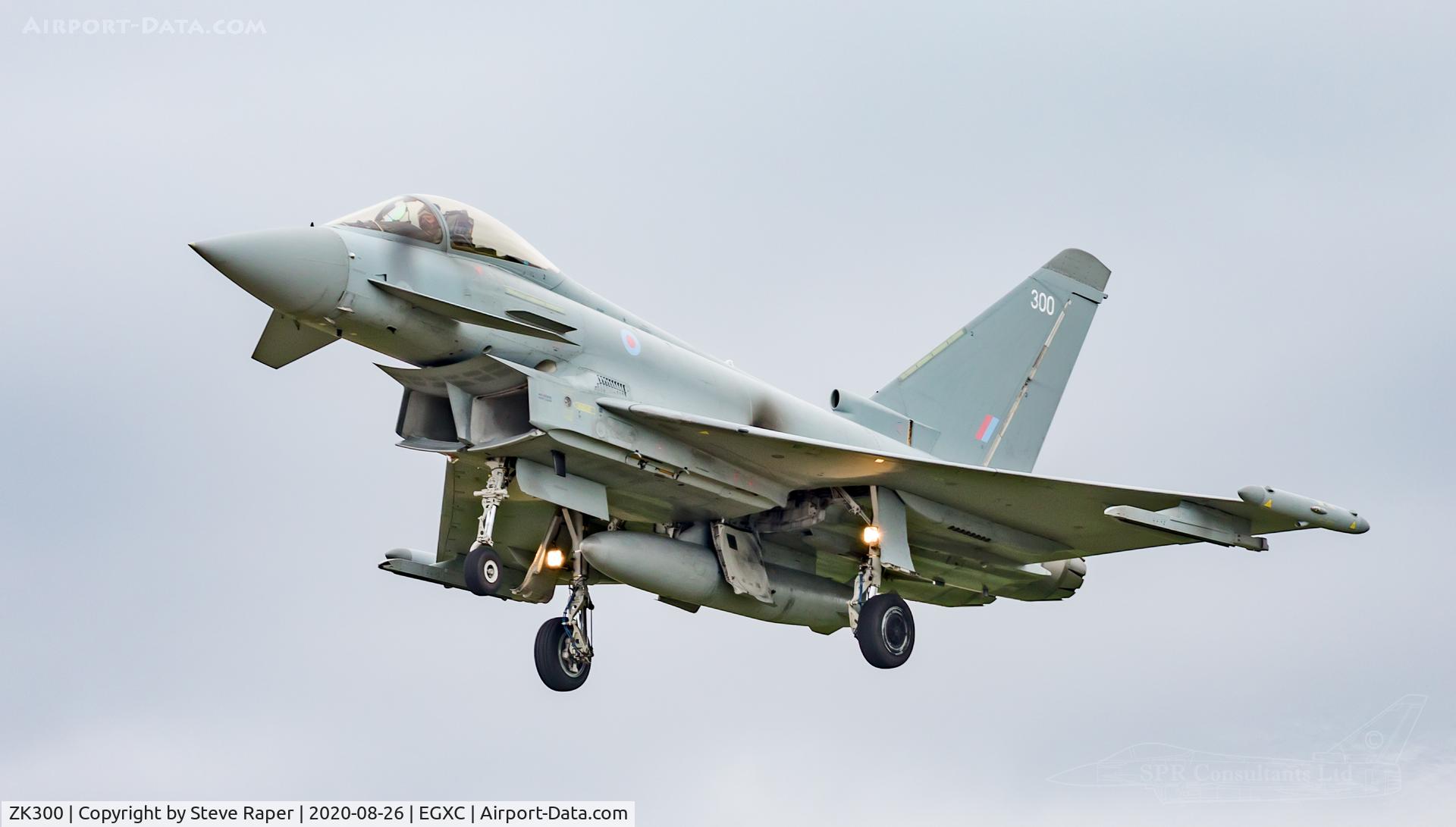ZK300, 2009 Eurofighter EF-2000 Typhoon FGR.4 C/N BS052, CONINGSBY