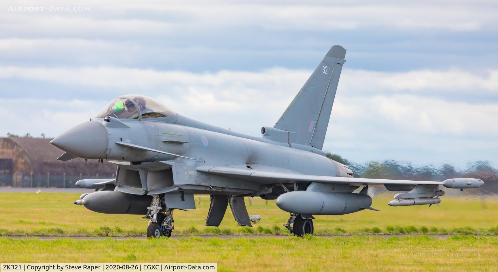 ZK321, 2011 Eurofighter EF-2000 Typhoon FGR4 C/N BS082/315, CONINGSBY