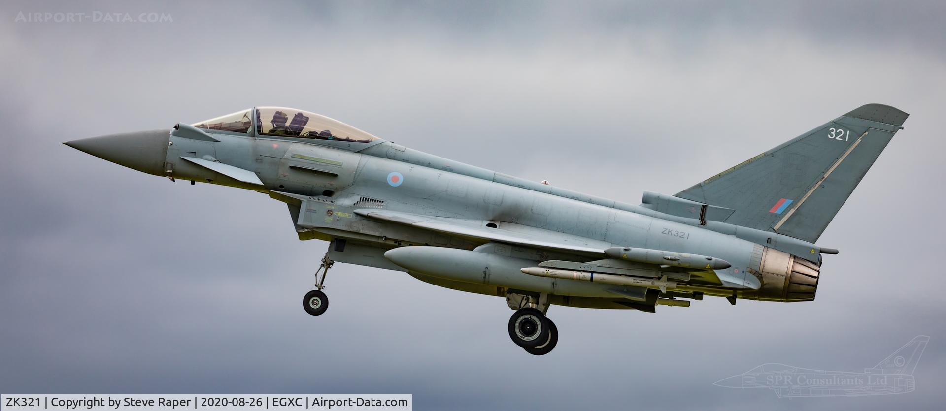 ZK321, 2011 Eurofighter EF-2000 Typhoon FGR4 C/N BS082/315, CONINGSBY
