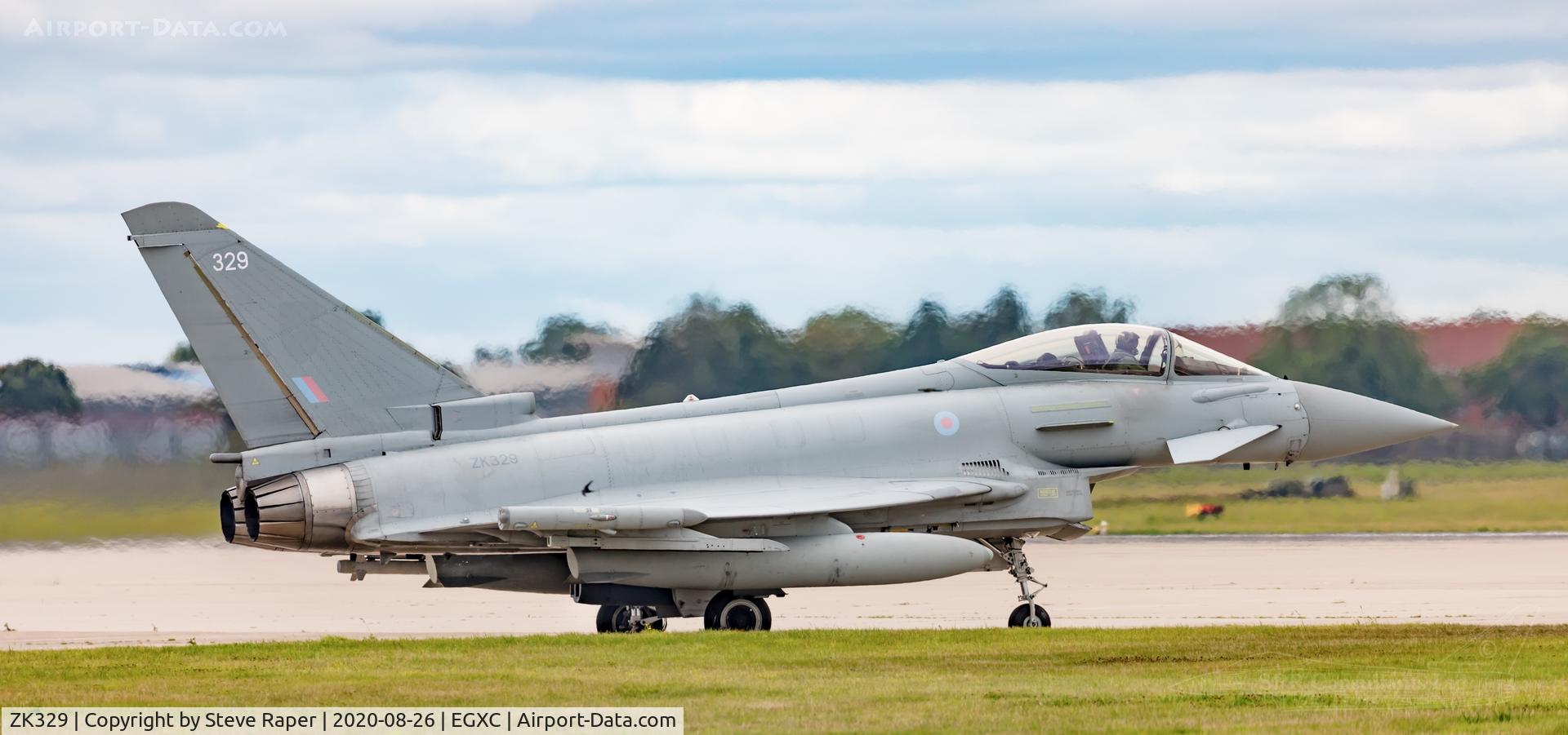 ZK329, 2012 Eurofighter EF-2000 Typhoon FGR4 C/N BS090/342, CONINGSBY