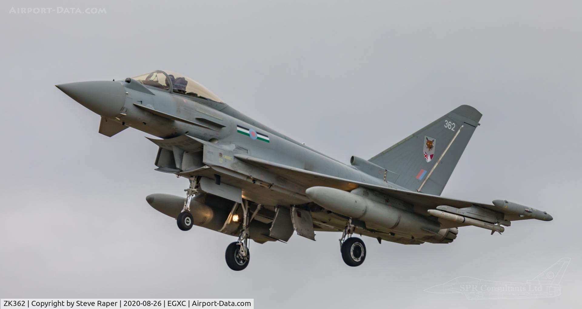 ZK362, 2014 Eurofighter EF-2000 Typhoon FGR.4 C/N BS123/442, CONINGSBY