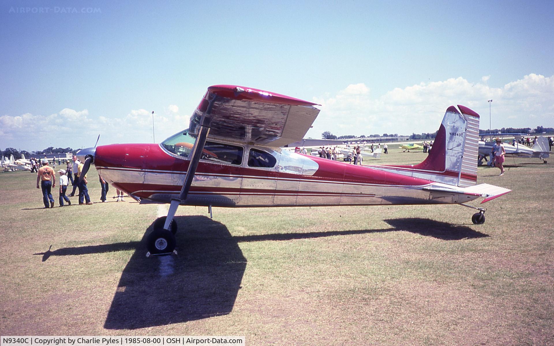 N9340C, 1955 Cessna 180 C/N 31738, Oshkosh