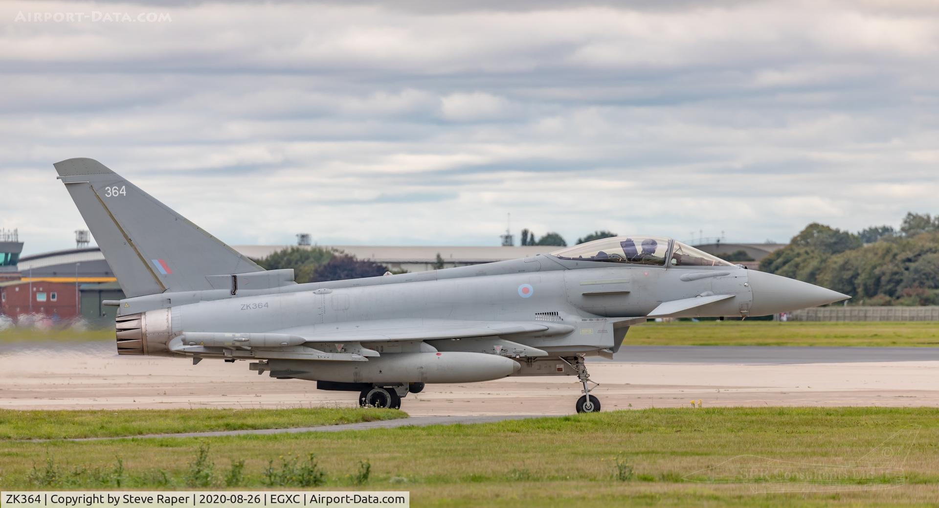 ZK364, 2014 Eurofighter EF-2000 Typhoon FGR.4 C/N BS125/449, CONINGSBY