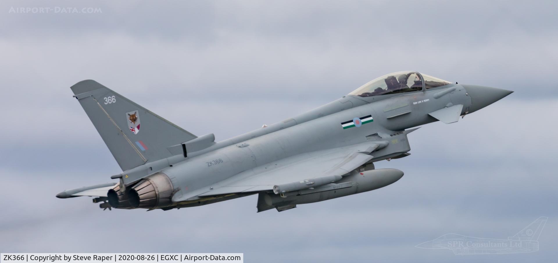 ZK366, 2014 Eurofighter EF-2000 Typhoon FGR4 C/N BS127/457, CONINGSBY NEW PAINT SCHEME