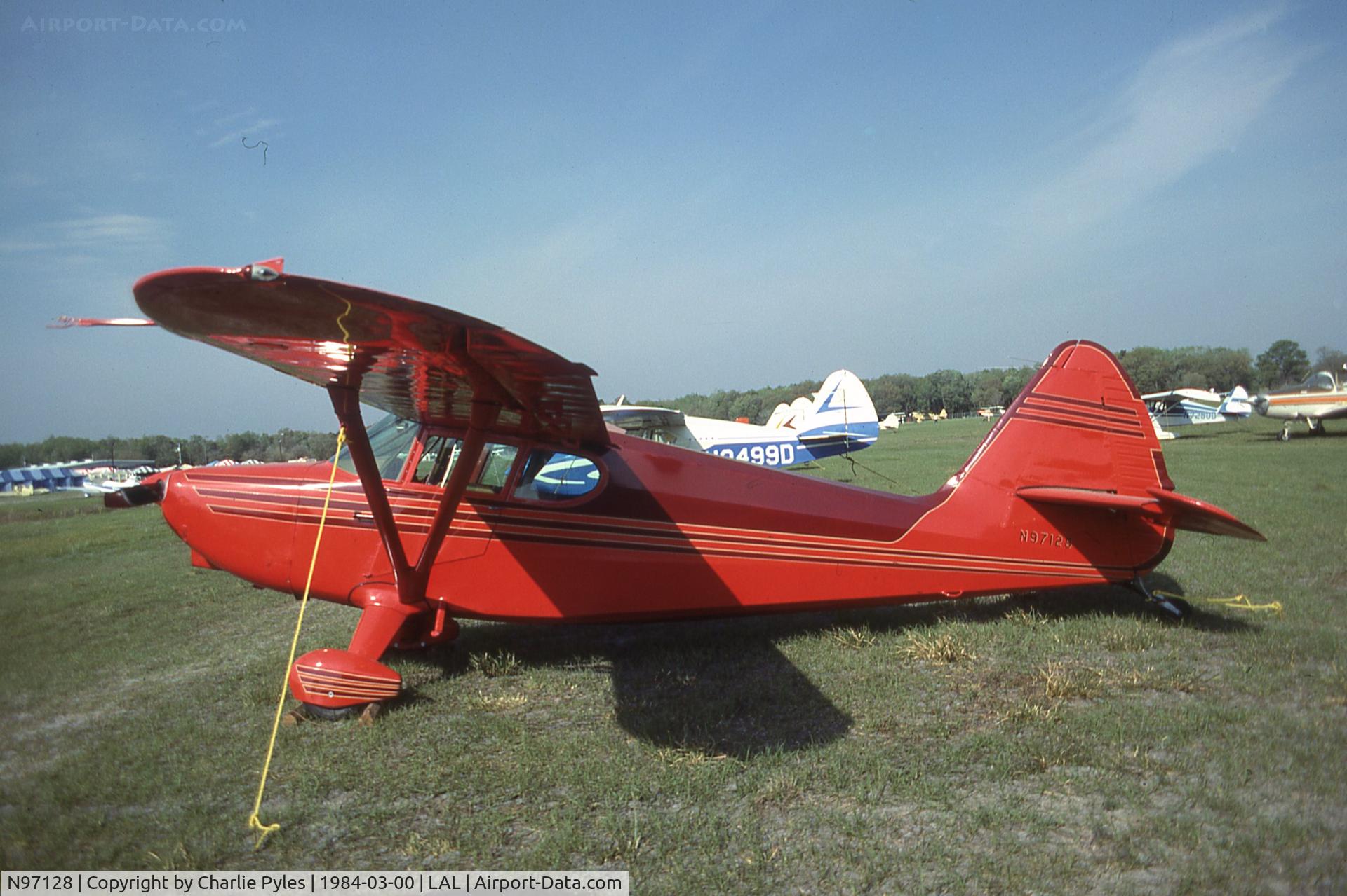 N97128, 1946 Stinson 108 Voyager C/N 108-1128, Sun N Fun