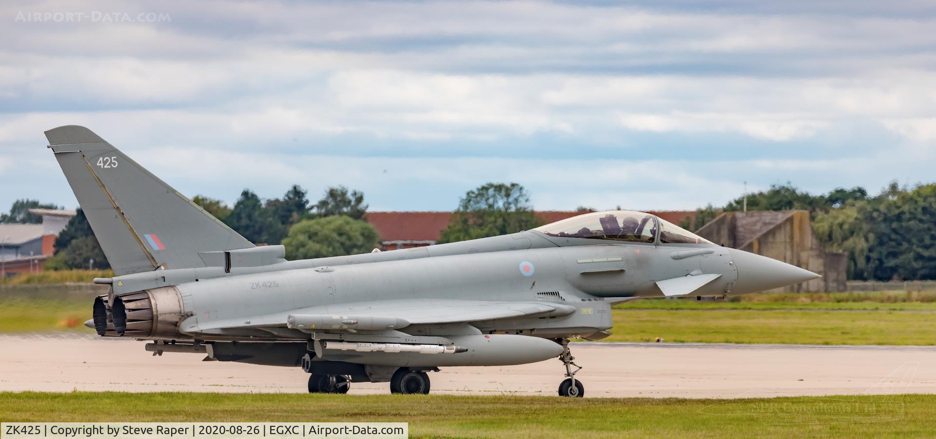 ZK425, 2018 Eurofighter EF-2000 Typhoon FGR.4 C/N BS141, CONINGSBY