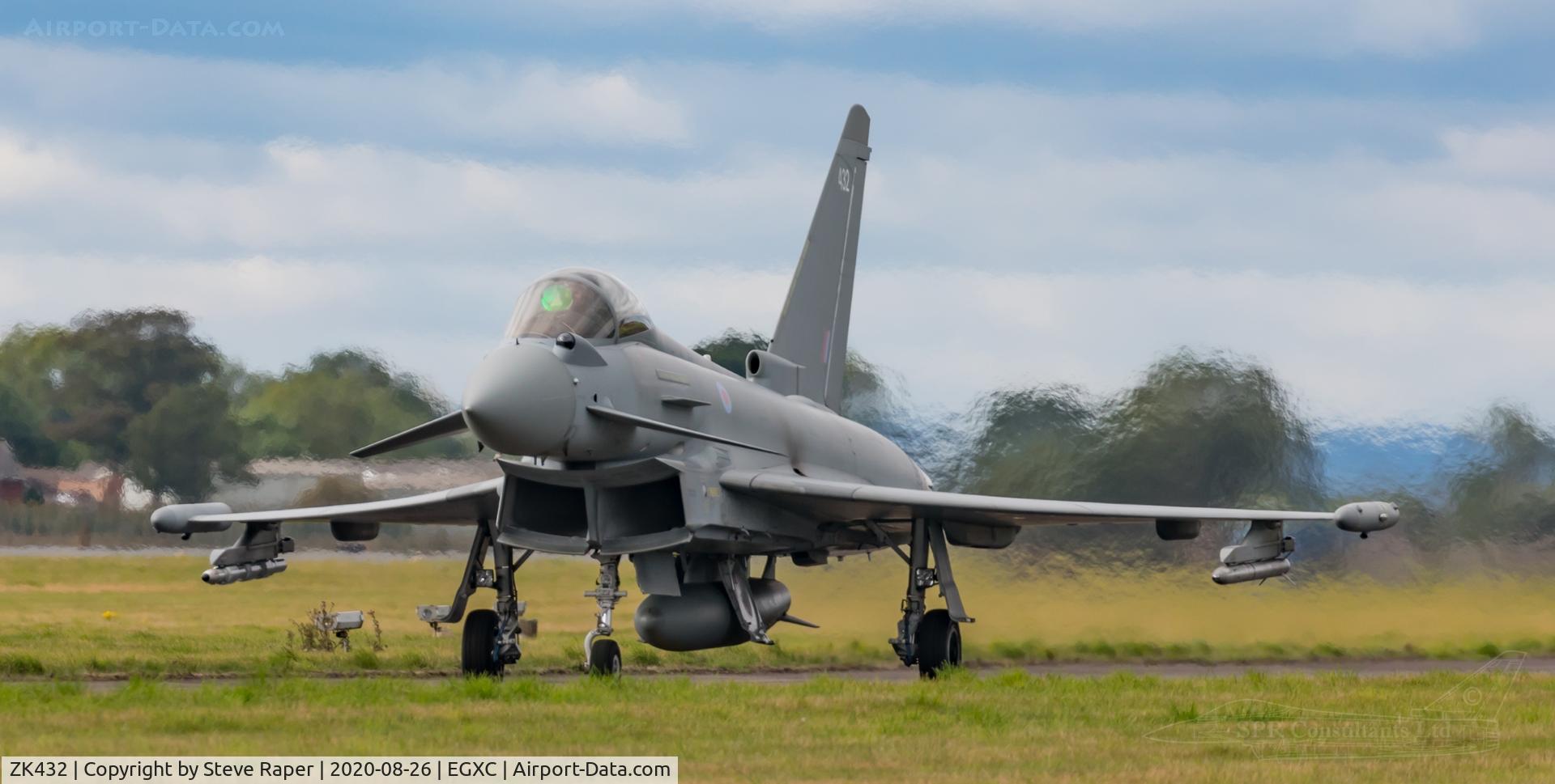 ZK432, 2018 Eurofighter Typhoon FGR.4 C/N BS148, CONINGSBY