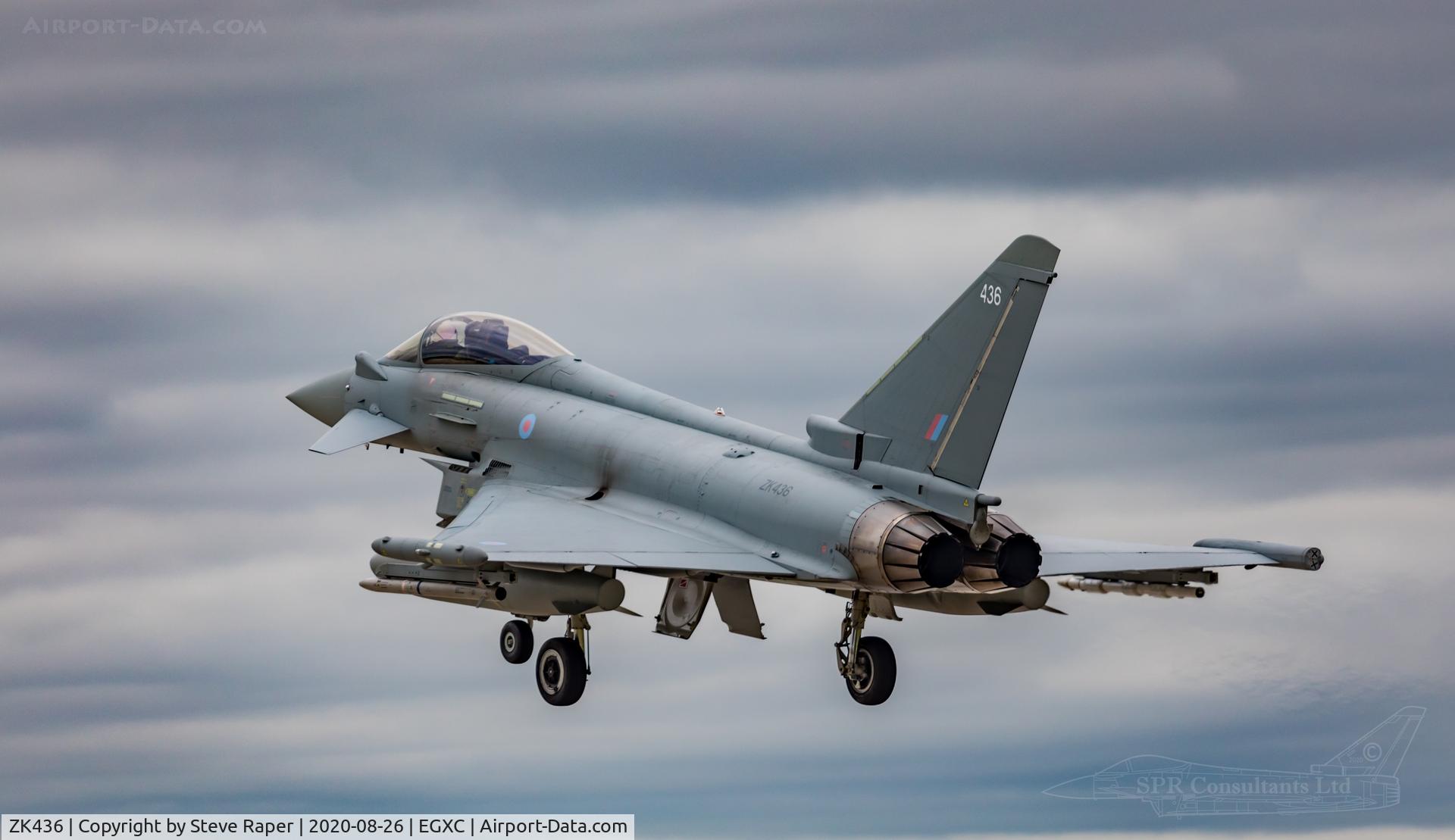 ZK436, 2019 Eurofighter EF-2000 Typhoon FGR4 C/N 132/BS152, CONINGSBY