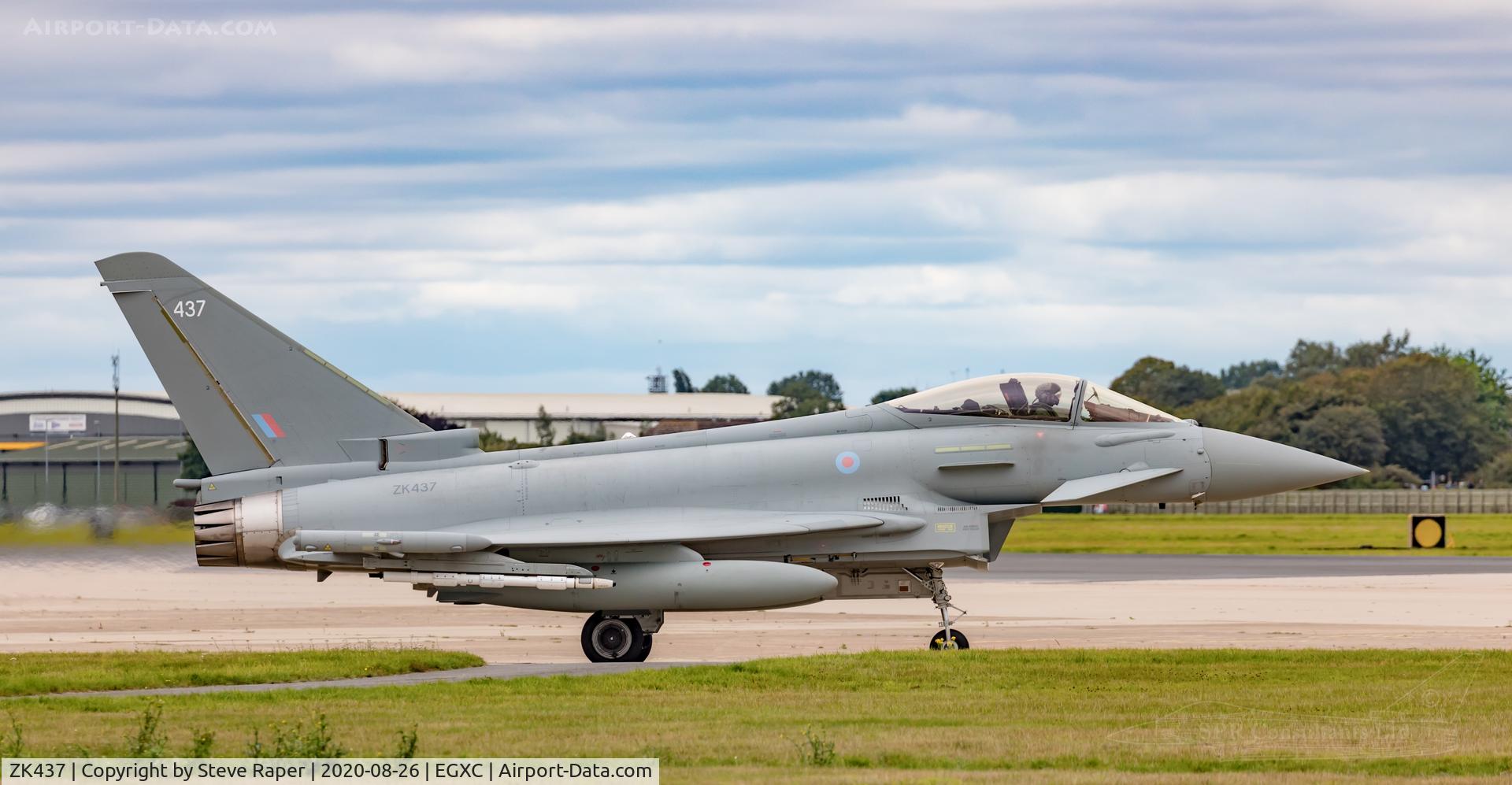 ZK437, 2019 Eurofighter EF-2000 Typhoon FGR.4 C/N BS153, CONINGSBY