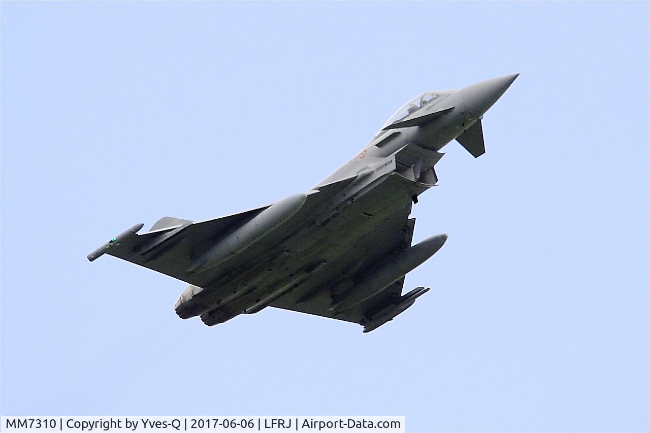 MM7310, Eurofighter EF-2000 Typhoon S C/N IS042, Eurofighter EF-2000 Typhoon S, Take off rwy 26, Landivisiau Naval Air Base (LFRJ) Tiger Meet 2017