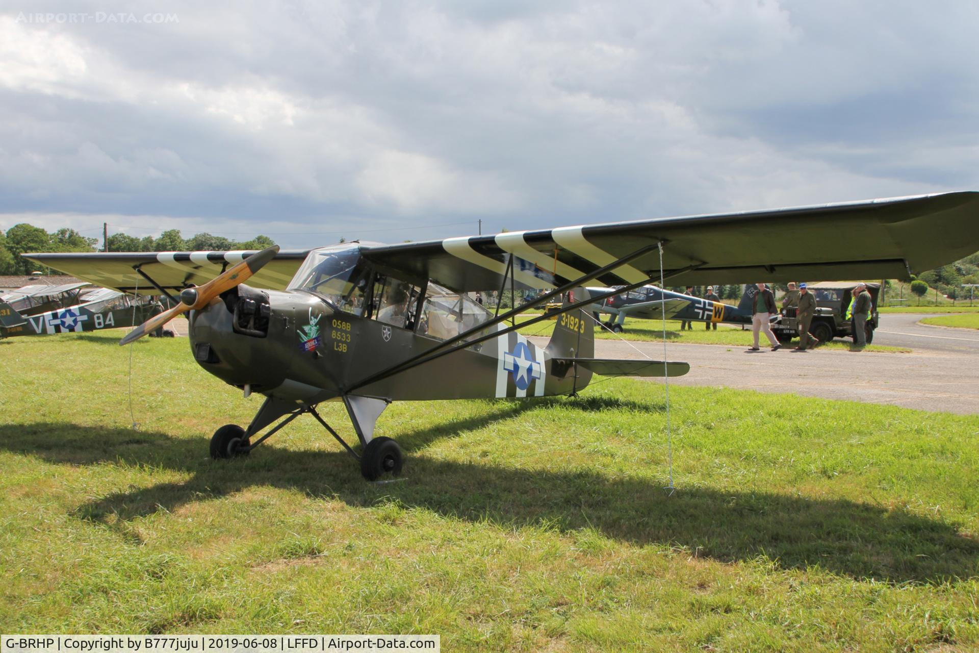 G-BRHP, 1942 Aeronca O-58B Defender C/N 058B-8533, L-Birds back to Normandy