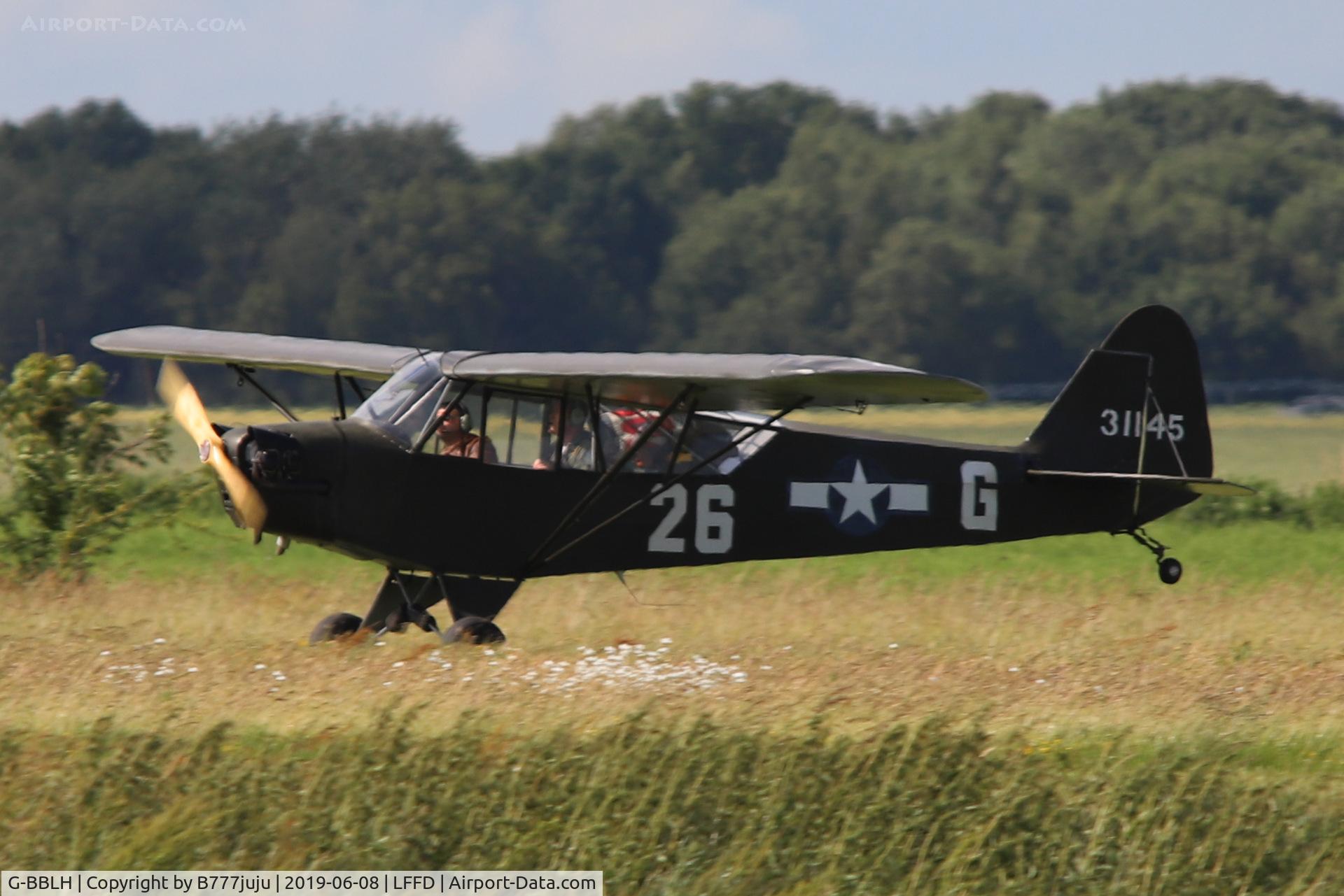 G-BBLH, 1943 Piper J3C-65 Cub Cub C/N 10549, L-Birds back to Normandy