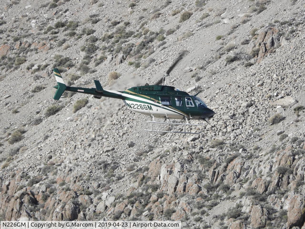 N226GM, 2006 Bell 206L-4 LongRanger IV LongRanger C/N 52333, Taken in Tonopah, NV