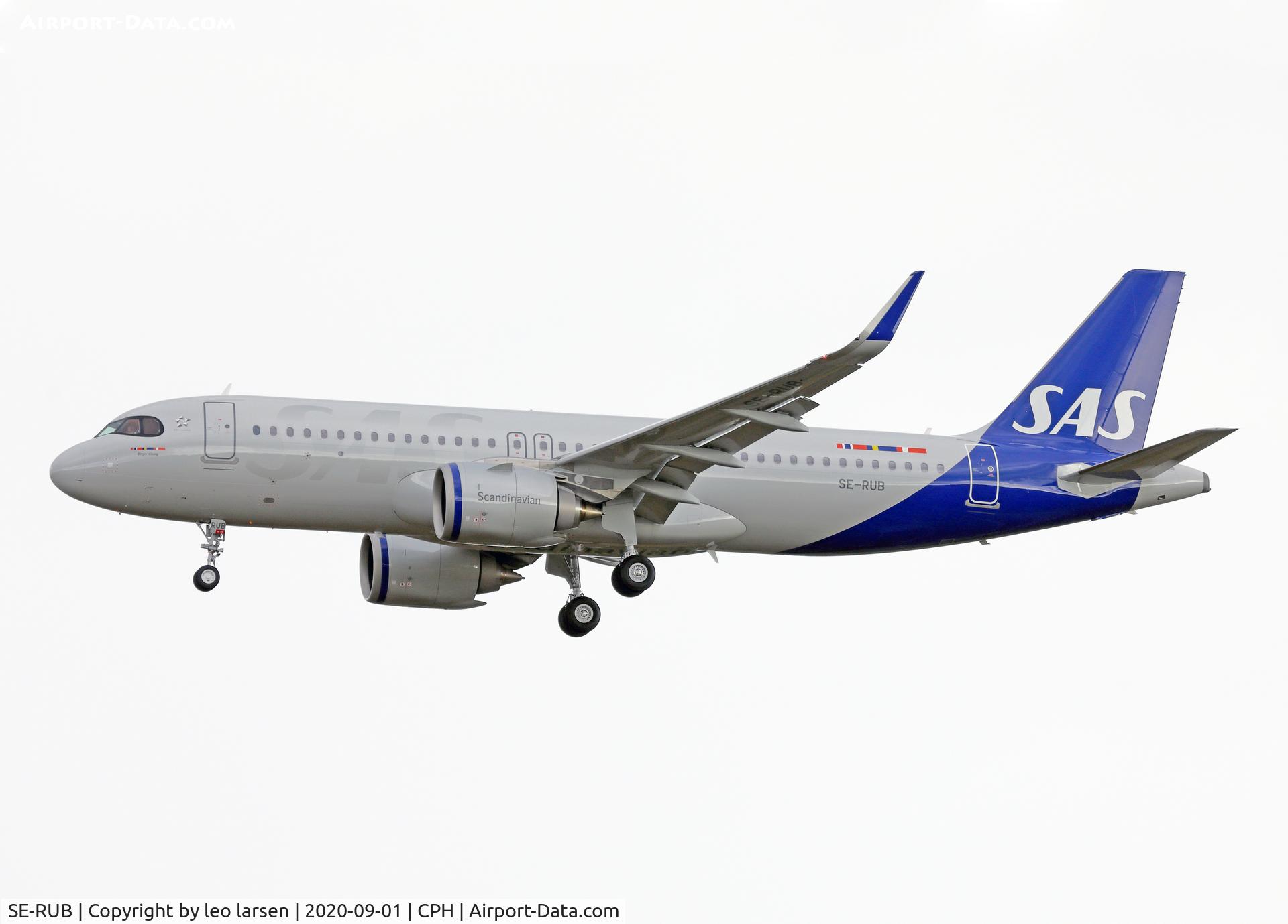 SE-RUB, 2020 Airbus A320-251N C/N 9518, Copenhagen 1.9.20 on delivery