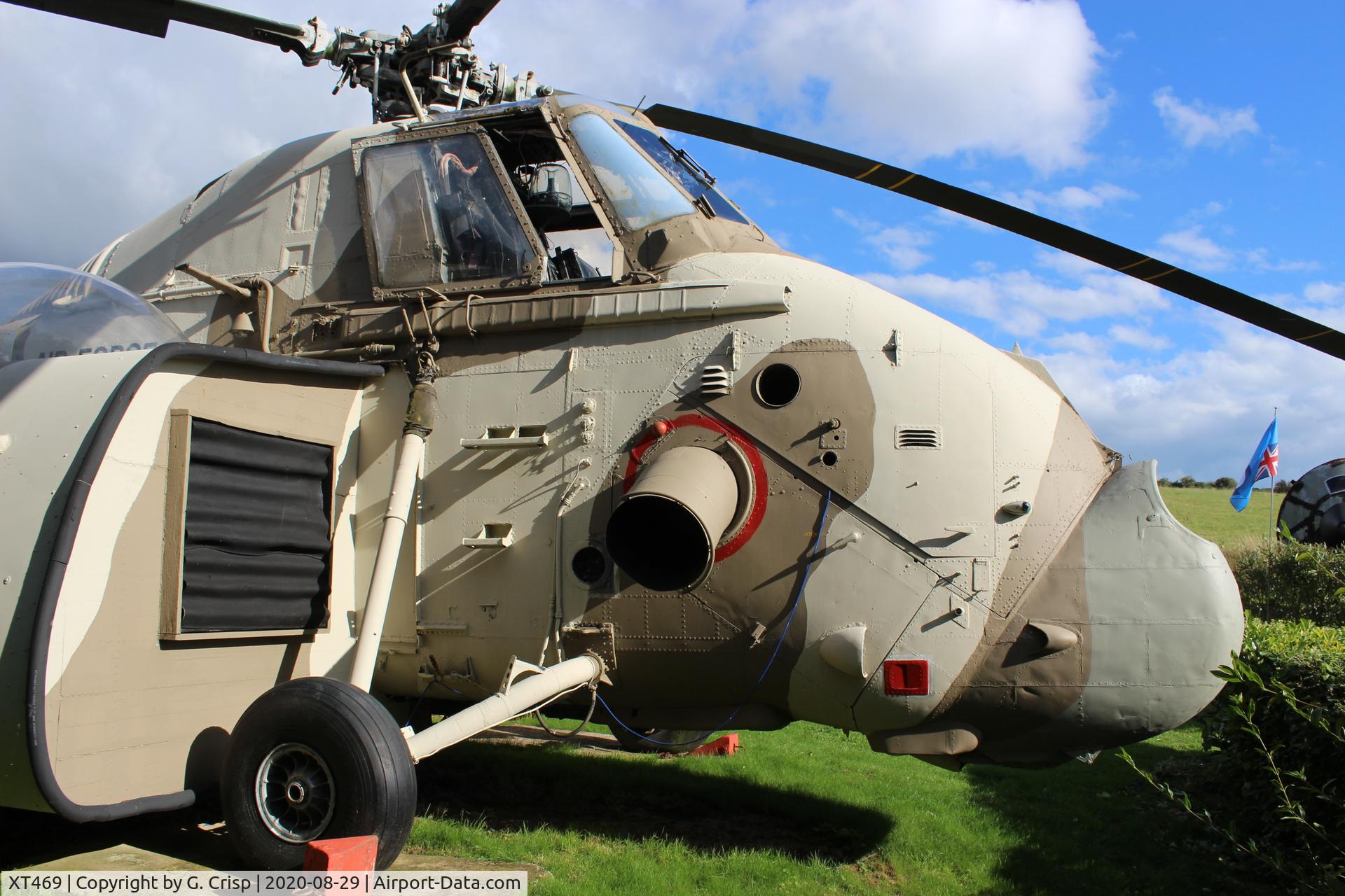 XT469, 1965 Westland Wessex HU.5 C/N WA291, Campsite accommodation, Froglands Farm, Isle of Wight, UK