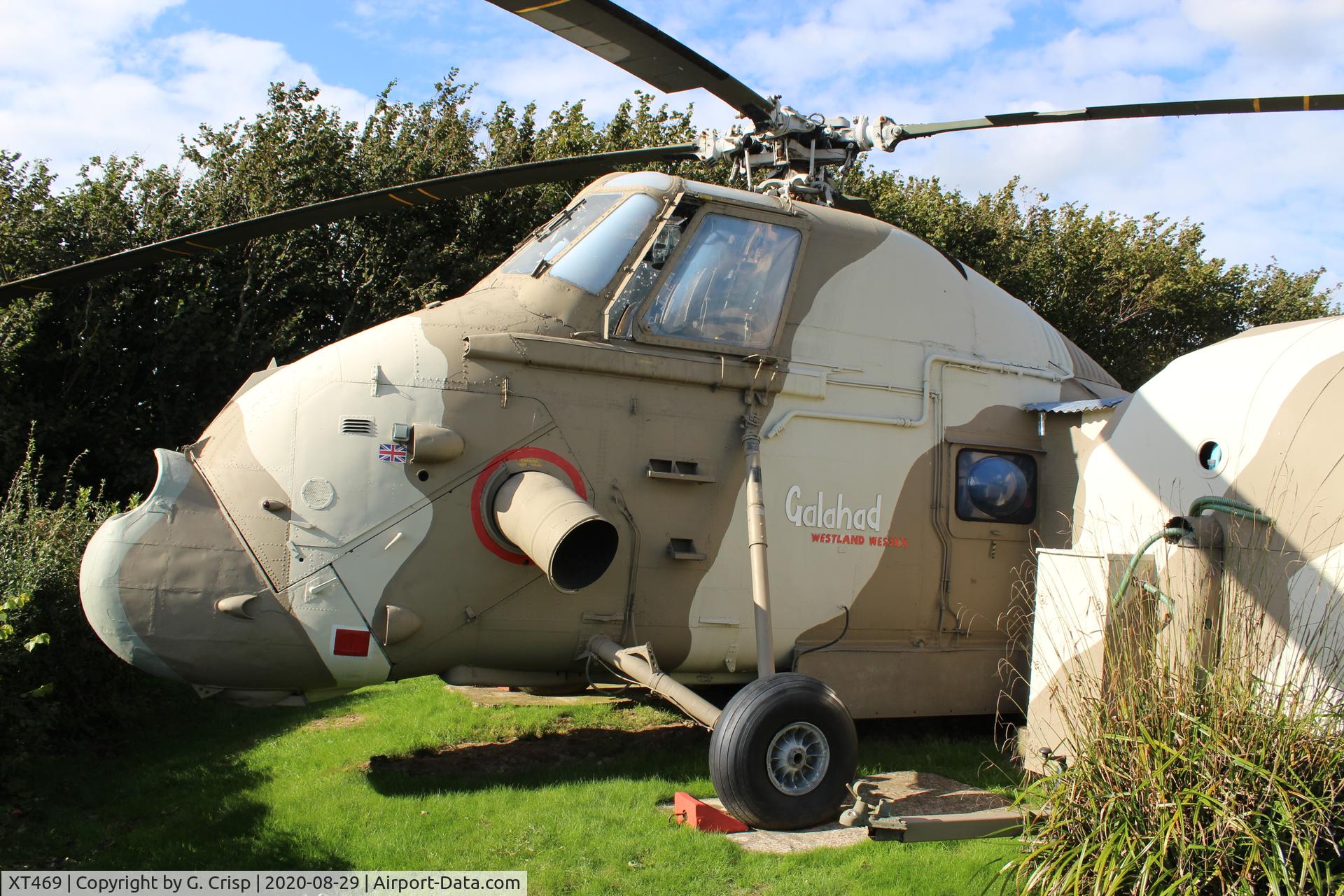 XT469, 1965 Westland Wessex HU.5 C/N WA291, Campsite accommodation, Froglands Farm, Isle of Wight, UK
