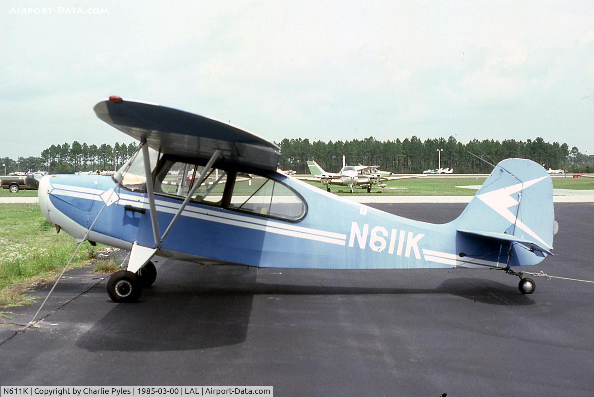 N611K, 1946 Aeronca 7AC Champion C/N 7AC-6011, kinda faded