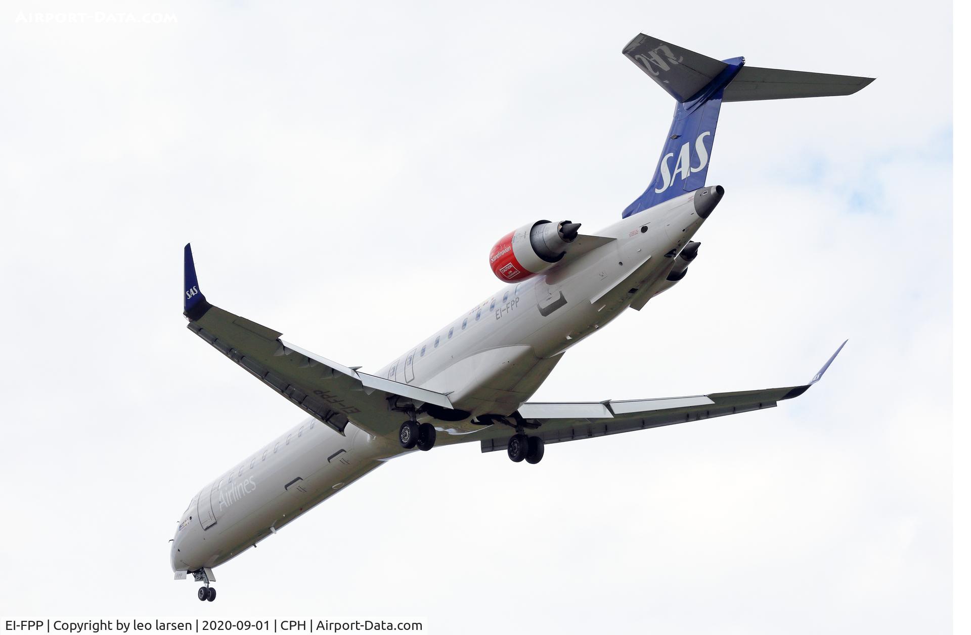 EI-FPP, 2017 Bombardier CRJ-900 (CL-600-2D24) C/N 15435, Copenhagen 1.9.2020 L/D R-04R